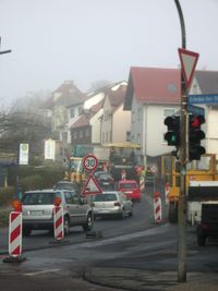 Asphalt road construction